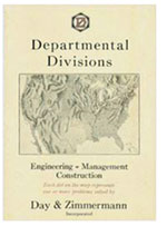 Day & Zimmermann works to return to the company's roots of industrial engineering, analytical reports, and construction