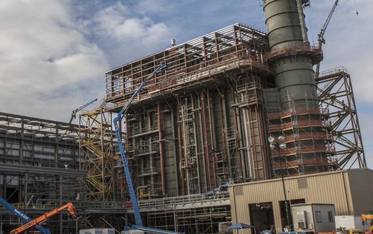 combined cycle gas plant