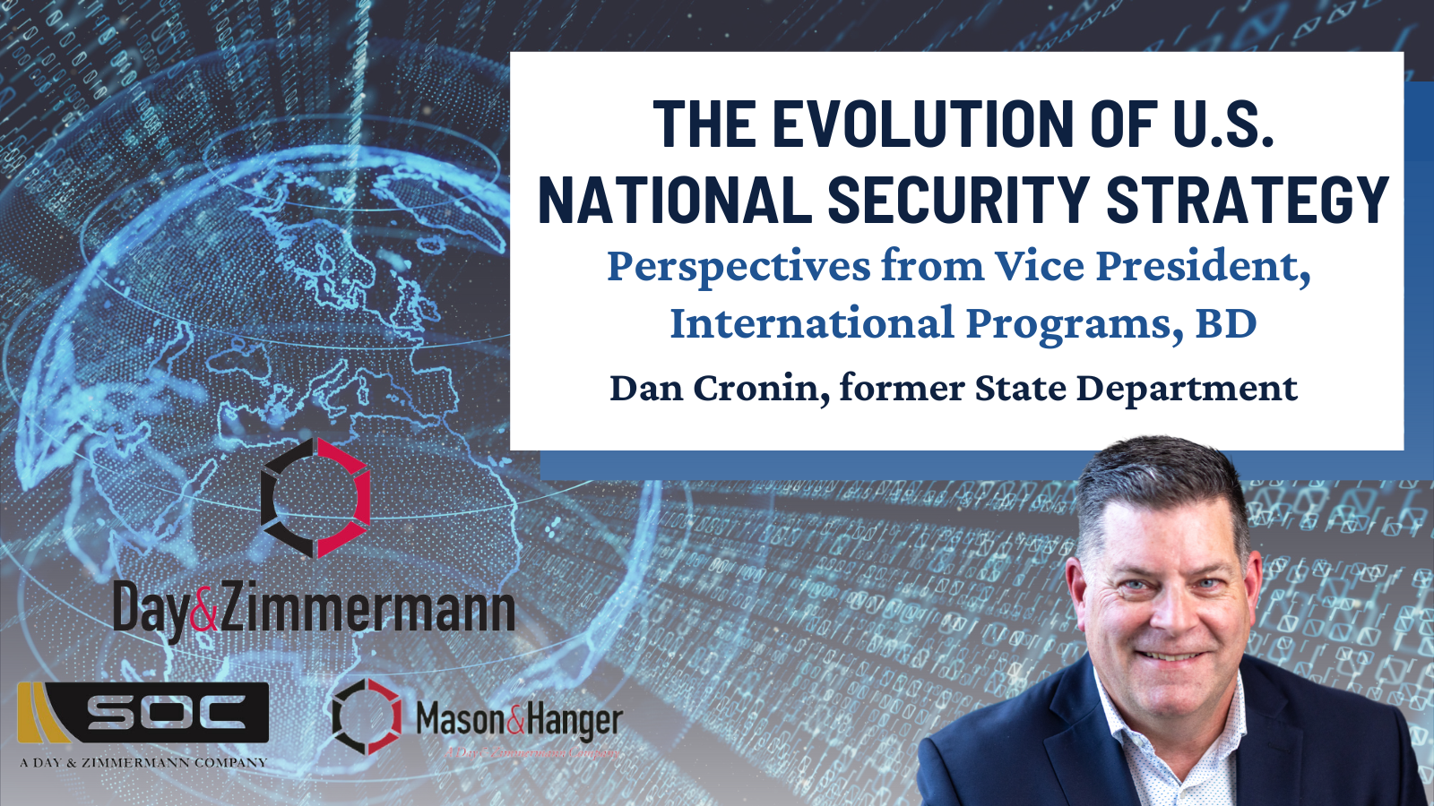 Dan Cronin - DZGS Speaker Series