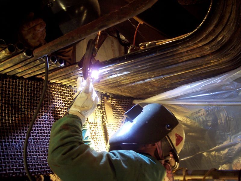 welding boiler DZ craft